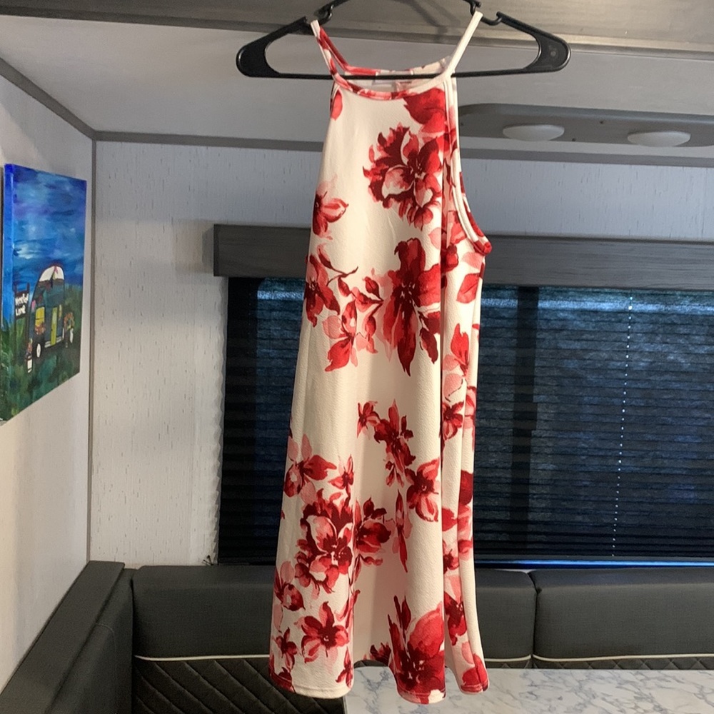 DOUBLJU Medium Fashionable while retaining comfort floral dress - Picture 7 of 7